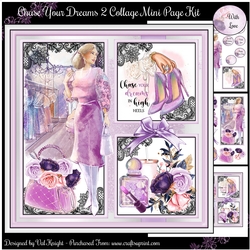 Chase Your Dreams 2 Collage Mini Page Kit