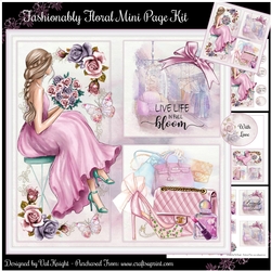 Fashionably Floral Mini Page Kit