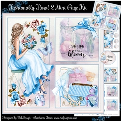 Fashionably Floral 2 Mini Page Kit
