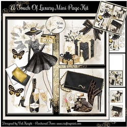 A Touch Of Luxury Mini Page Kit