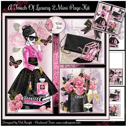 A Touch Of Luxury 2 Mini Page Kit 