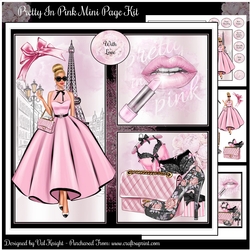 Pretty In Pink Mini Page Kit