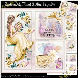 Fashionably Floral 3 Mini Page Kit