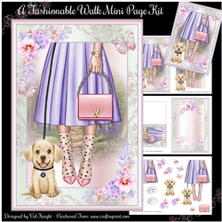 A Fashionable Walk A5 Mini Page Kit 