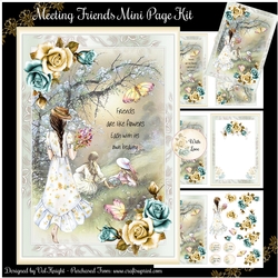 Meeting Friends A5 Watercolour Mini Page Kit