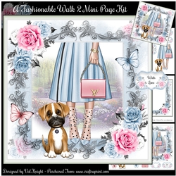 A Fashionable Walk 2 Mini Page Kit