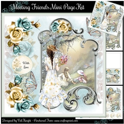 Meeting Friends Mini Page Kit