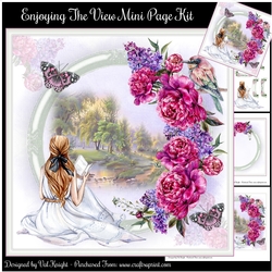 Enjoying The View Mini Page Kit