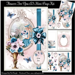 Flowers For You A5 Mini Page Kit