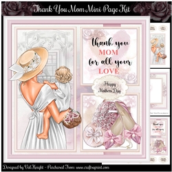 Thank You Mom Mini Page Kit 