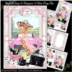 Style Beauty & Elegance 3 Mini Page Kit