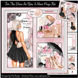 For The Diva In You 3 Mini Page Kit