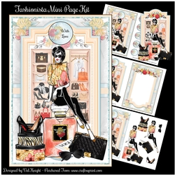 Fashionista Mini Page Kit 