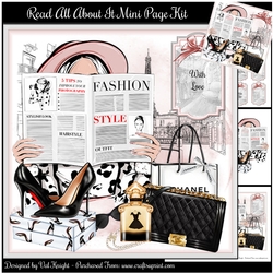 Read All About It Mini Page Kit