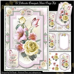 A Delicate Bouquet Mini Page Kit