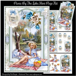 Picnic By The Lake Mini Page Kit