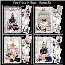 Bumper Kit of 4 Style Beauty & Elegance Mini Page Kits