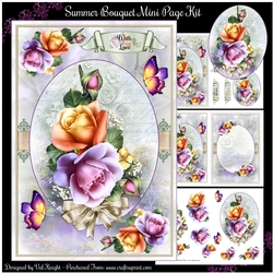Summer Bouquet Mini Page Kit