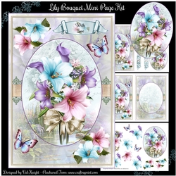 Lily Bouquet Mini Page Kit