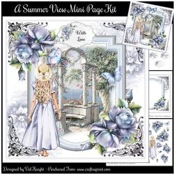 A Summer View Mini Page Kit
