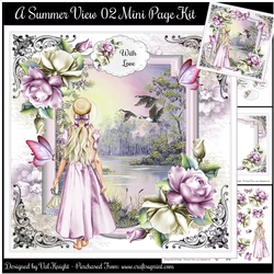 A Summer View 02 Mini Page Kit
