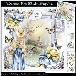 A Summer View 03 Mini Page Kit