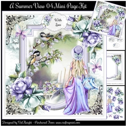 A Summer View 04 Mini Page Kit 