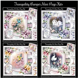 Bumper Kit of 4 Tranquility Mini Page Kits