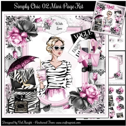 Simply Chic 02 Mini Page Kit