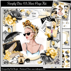 Simply Chic 03 Mini Page Kit