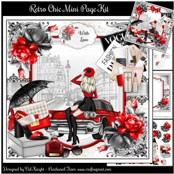Retro Chic Mini Page Kit 