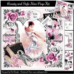 Beauty and Style Mini Page Kit
