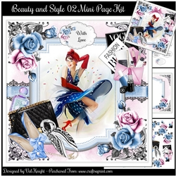 Beauty and Style 02 Mini Page Kit 