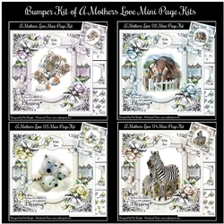 Bumper Kit of 4 Mothers Love Mini Page Kits