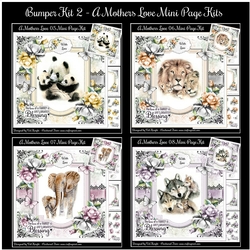 Bumper Kit 2 - 4 Mothers Love Mini Page Kits
