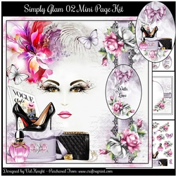 Simply Glam 02 Mini Page Kit