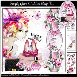 Simply Glam 05 Mini Page Kit