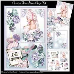 Pamper Time Mini Page Kit 
