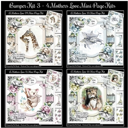 Bumper Kit 3 Of 4 Mothers Love Mini Page Kits