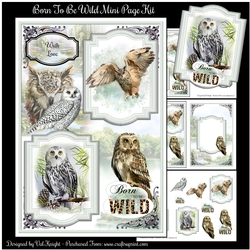 Born To Be Wild Mini Page Kit