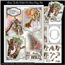 Born To Be Wild 09 Mini Page Kit