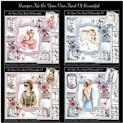 Bumper Kit Of 4 Be Your Own Kind Of Beautiful Mini Page Kits