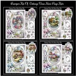 Bumper Kit Of 4 Cottage View Mini Page Kits