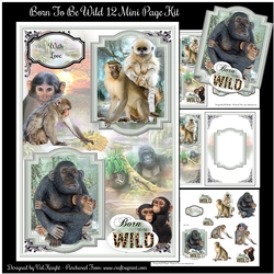 Born To Be Wild 12 Mini Page Kit