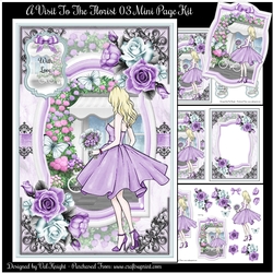 A Visit To The Florist 03 Mini Page Kit