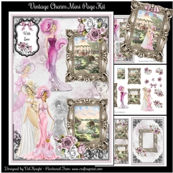 Vintage Charm Mini Page Kit