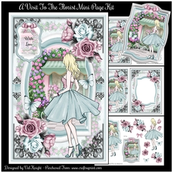 A Visit To The Florist 04 Mini Page Kit 