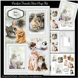 Purrfect Friends Mini Page Kit 