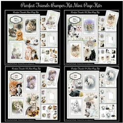 Purrfect Friends Bumper Kit Mini Page Kits