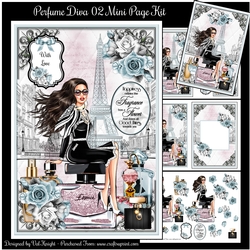 Perfume Diva 02 Mini Page Kit